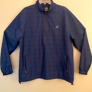 Men’s Ahead 3/4 zip Windbreaker. L